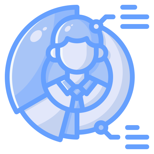 desarrollo personal Generic Blue icono