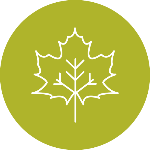 Maple leaf Generic Circular icon
