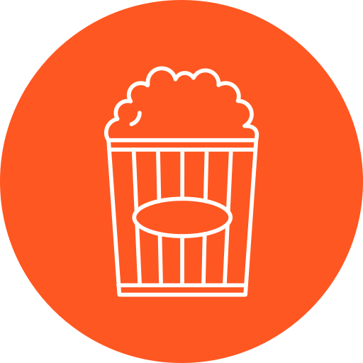 popcorn Generic Circular icona