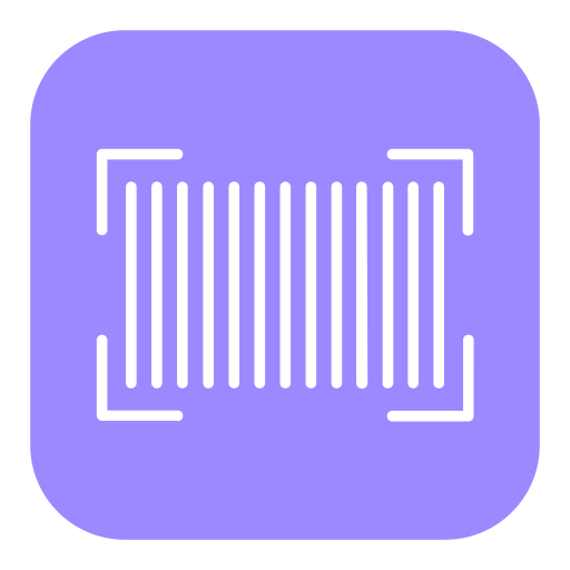 streepjescode Generic Flat icoon