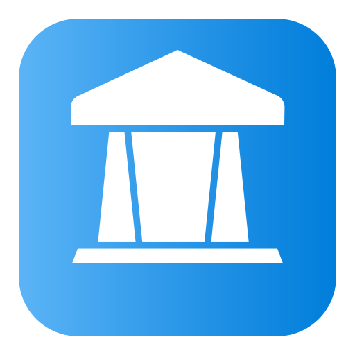 Bank Generic Flat Gradient icon