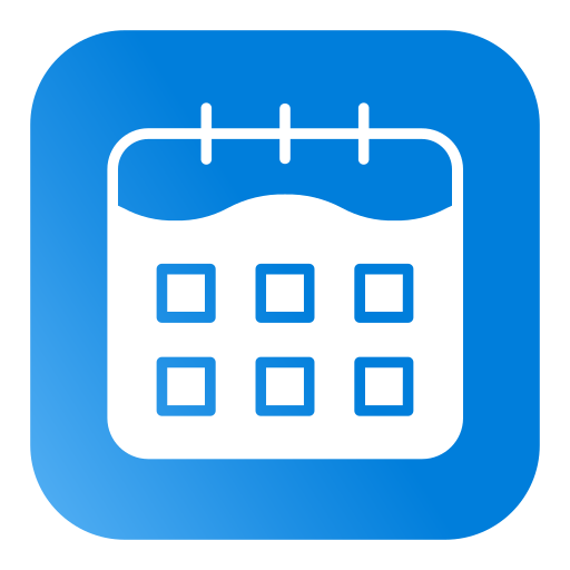 kalender Generic Flat Gradient icon