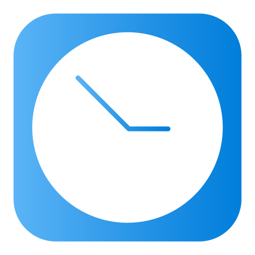 Clock Generic Flat Gradient icon