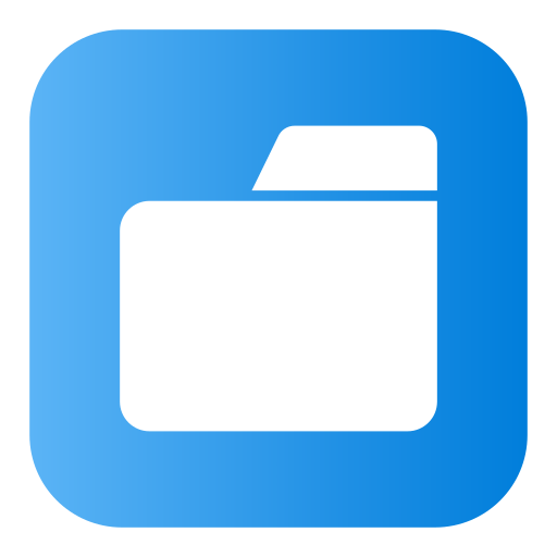 ordner Generic Flat Gradient icon