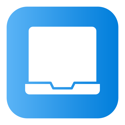 Ноутбук Generic Flat Gradient иконка