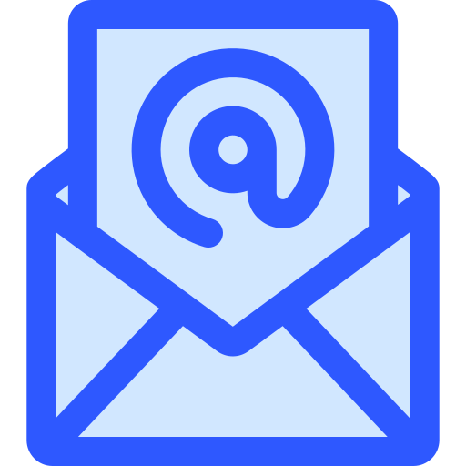 Mail Generic Blue icon