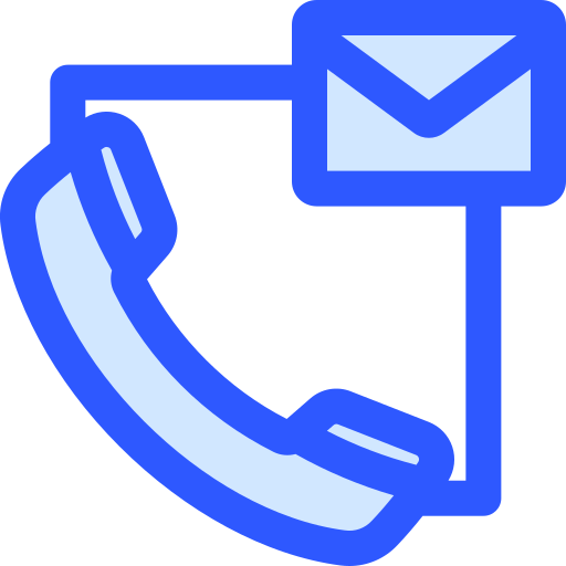 kommunikation Generic Blue icon