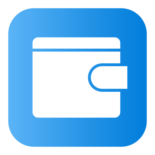 Wallet Generic Flat Gradient icon