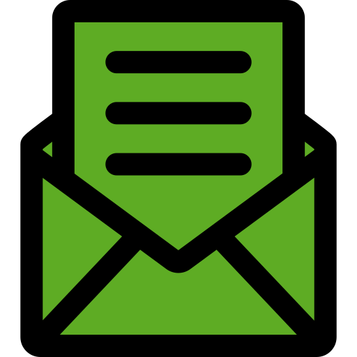 mail Generic Outline Color icon