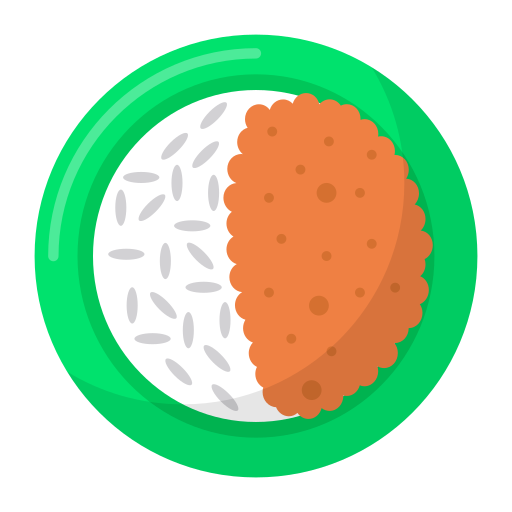 Rice and curry Generic Flat icon