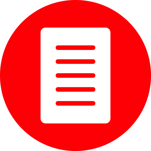 document Generic Circular icoon