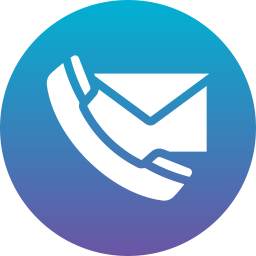 Contact mail Generic Flat Gradient icon