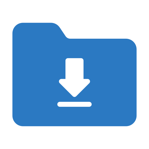 ファイルを保存 Generic Blue icon