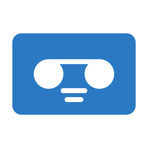 Cassette Generic Blue icon