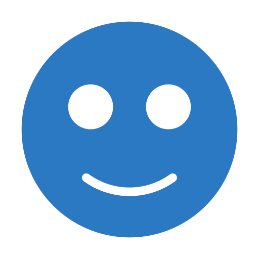 이모티콘 Generic Blue icon