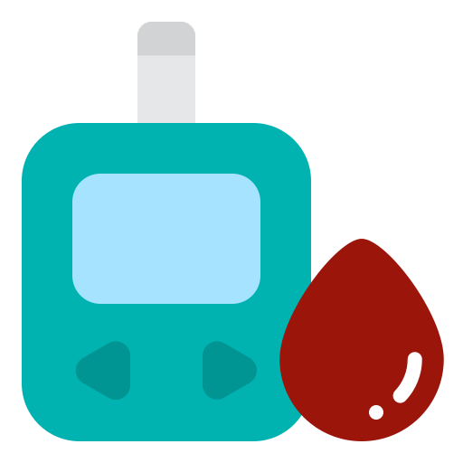 prueba de diabetes Generic Flat icono