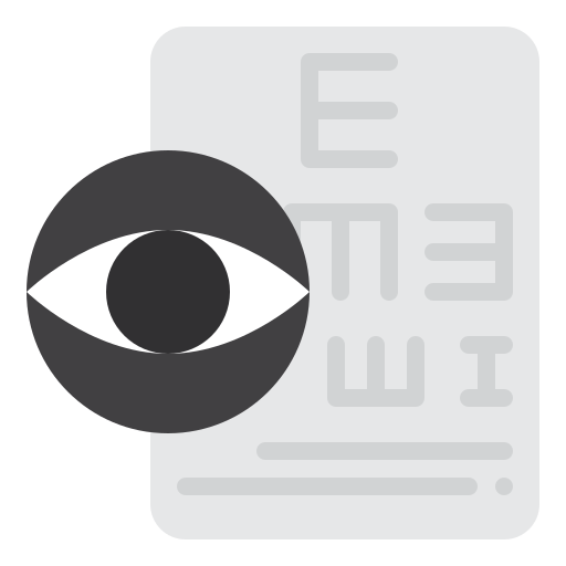 badanie wzroku Generic Flat ikona