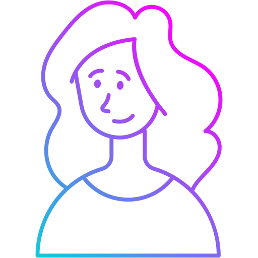 Girl Generic Gradient icon