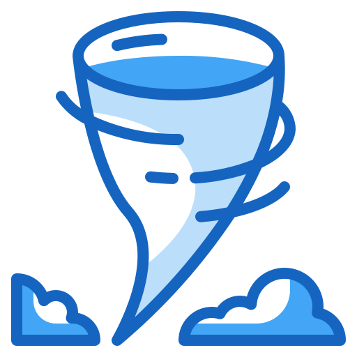 tornado Generic Blue icon