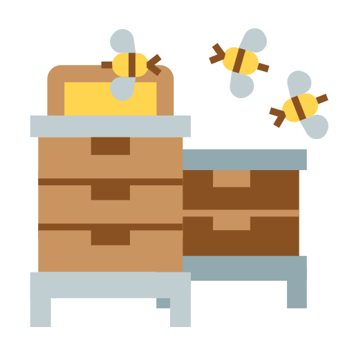 Ящик для пчел Generic Flat иконка