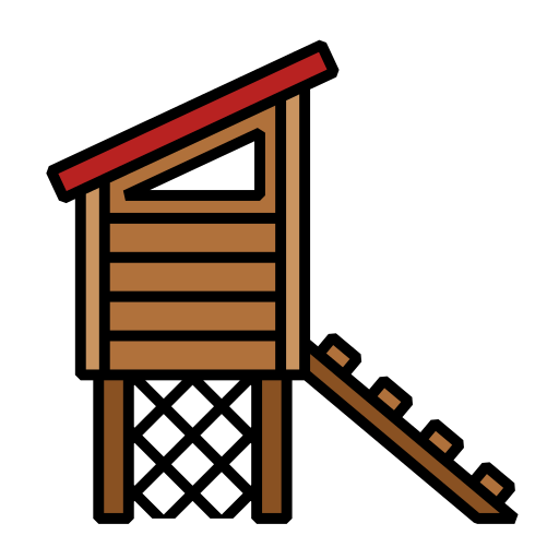 Chicken coop Generic Outline Color icon