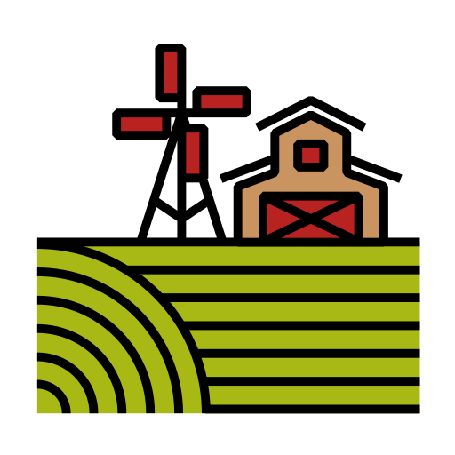Farm Generic Outline Color icon