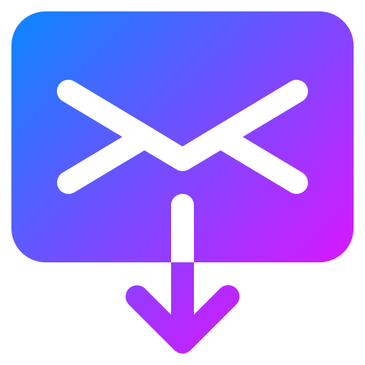 Message Generic Flat Gradient icon