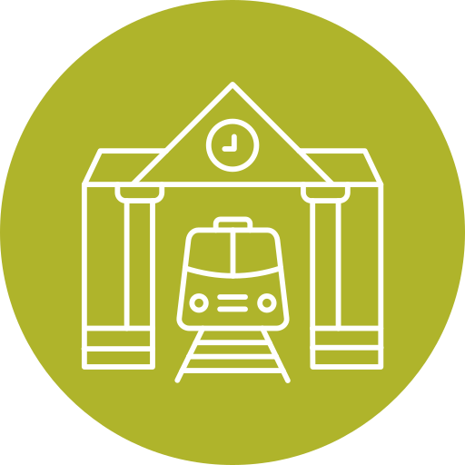 기차역 Generic Circular icon
