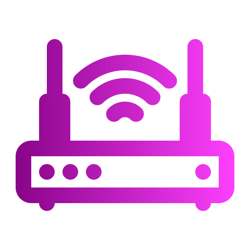 Wireless router Generic Gradient icon