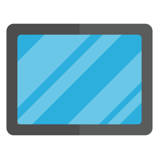 pantalla táctil Generic Flat icono