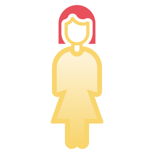 여성 Generic Lineal Color Gradient icon