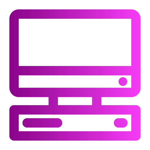 パソコン Generic Gradient icon