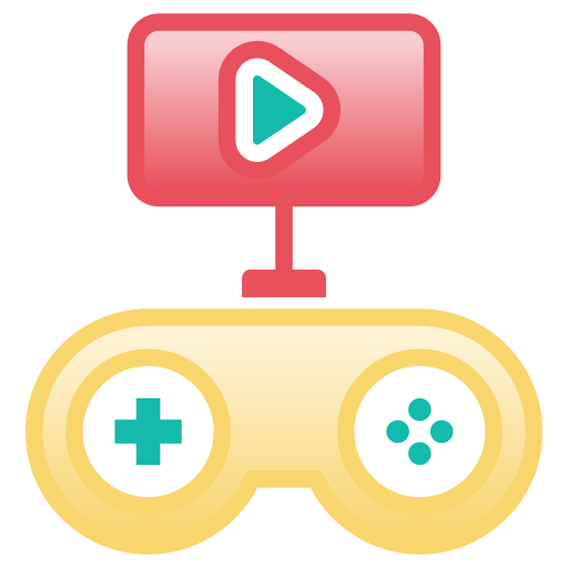 비디오 게임 Generic Lineal Color Gradient icon