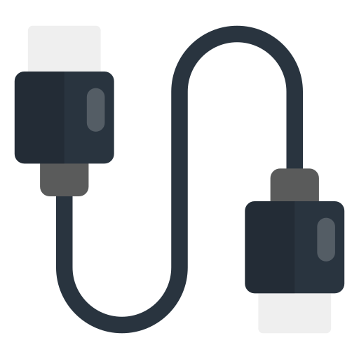 kabel hdmi Generic Flat ikona