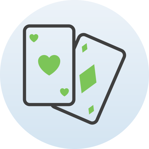 Playing cards Generic Circular icon