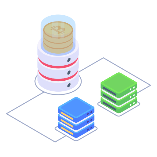 réseau Generic Isometric Icône