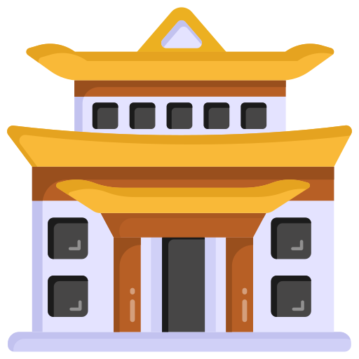 temple chinois Generic Flat Icône