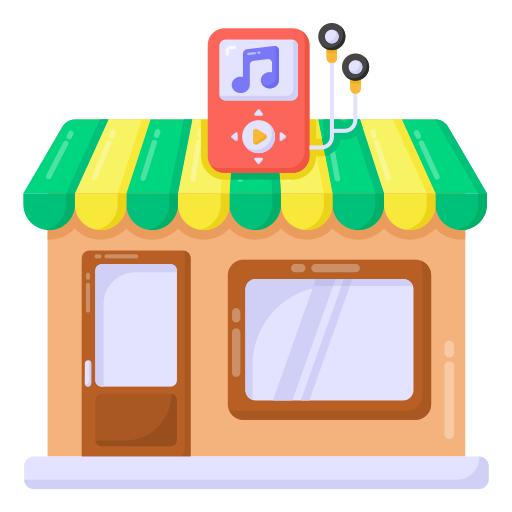 Music store Generic Flat icon