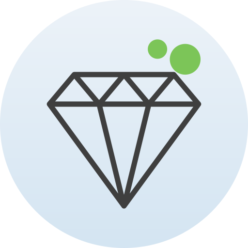 다이아몬드 Generic Circular icon