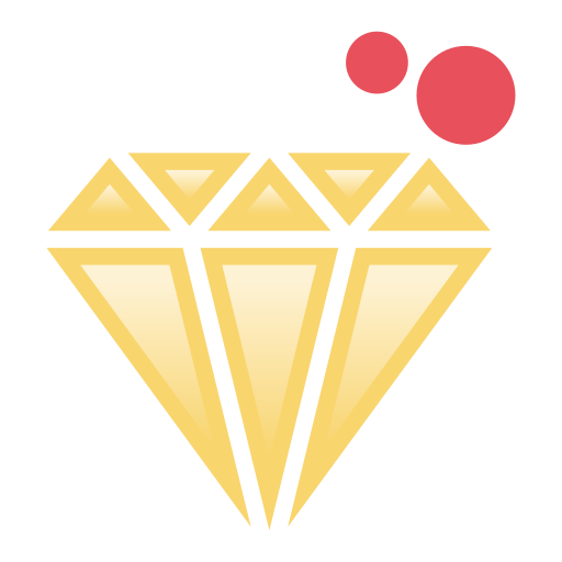 다이아몬드 Generic Lineal Color Gradient icon