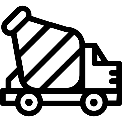 Бетономешалка Roundicons Premium Lineal иконка