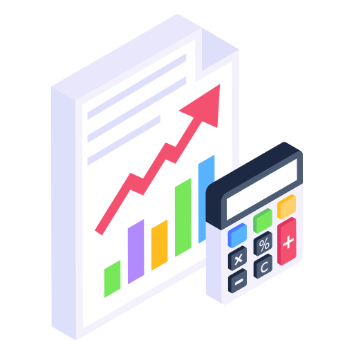 Financial statement Generic Isometric icon