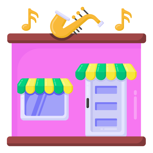 Music store Generic Flat icon