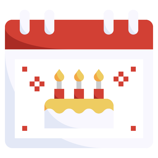 Birthday Surang Flat icon
