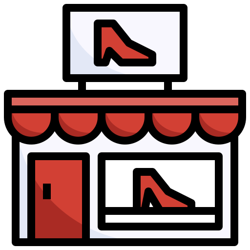 negozio di scarpe Surang Lineal Color icona