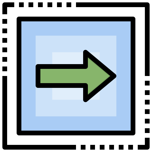 Right arrow Surang Lineal Color icon