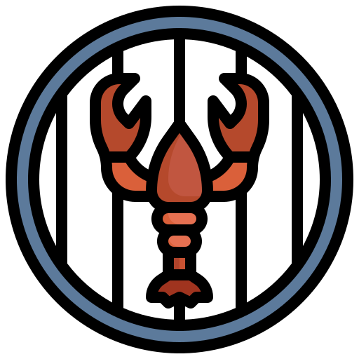 Lobster Surang Lineal Color icon