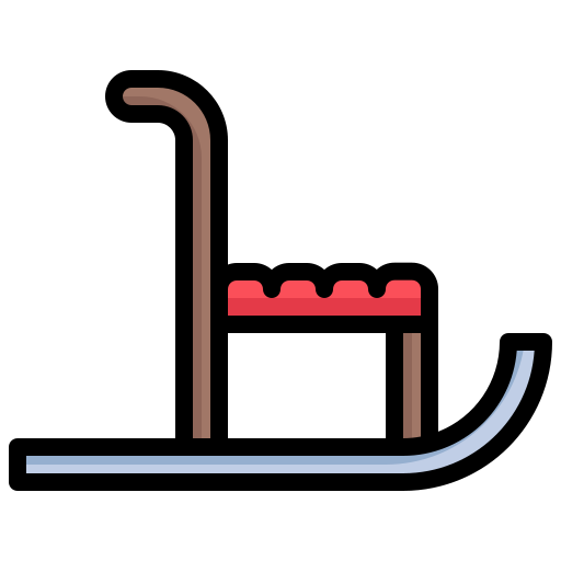 Sled Surang Lineal Color icon