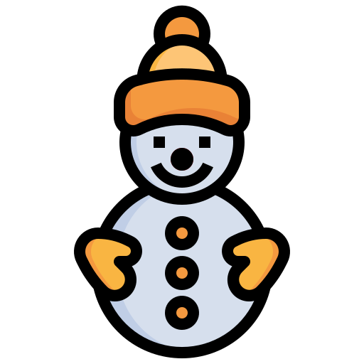 Снеговик Surang Lineal Color иконка