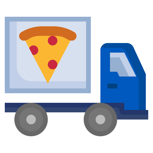 pizza Surang Flat ikona